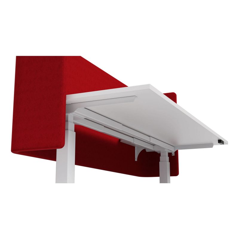 Archer Single Workstation with Screen 1800 x 750