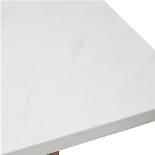Nova 2100 Faux White Marble Dining Table