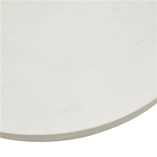 Nova Faux White Marble Coffee Table