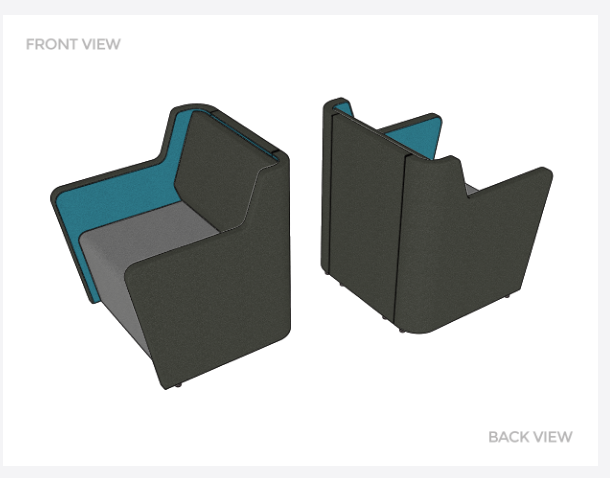 Motion Fin 1 - Seating & Ottomans - pimp-my-office-au