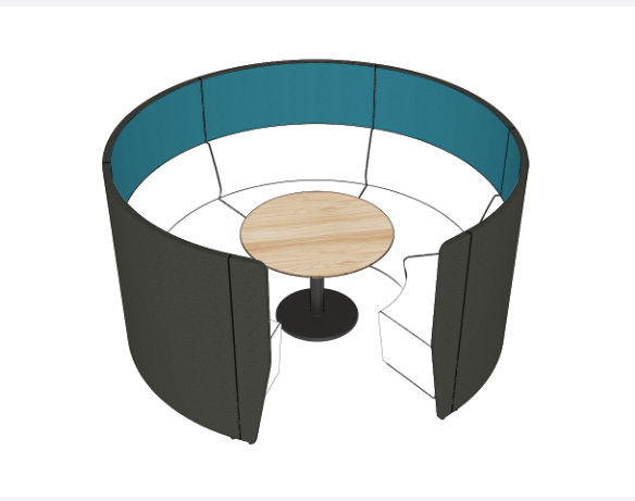Motion Arc 5 Walls 1400 - Meeting & Collaboration Spaces - pimp-my-office-au