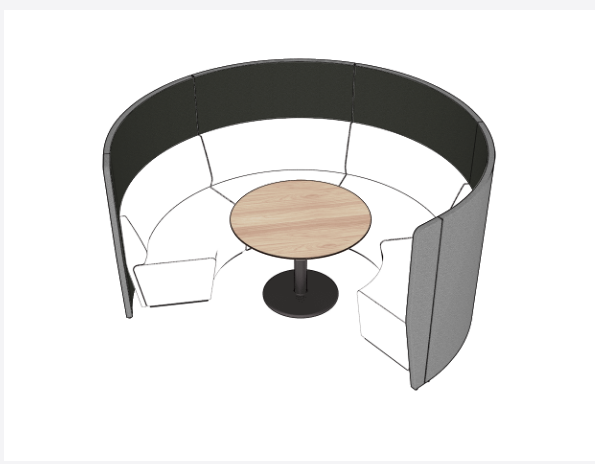 Motion Arc 4 Walls 1400 - Meeting & Collaboration Spaces - pimp-my-office-au