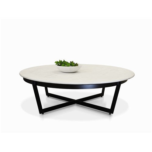Diani 900 Faux White Marble Coffee Table