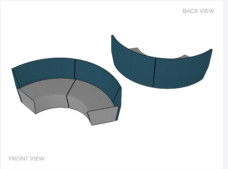 Motion Arc 2 booth seat - Meeting & Collaboration Spaces - pimp-my-office-au