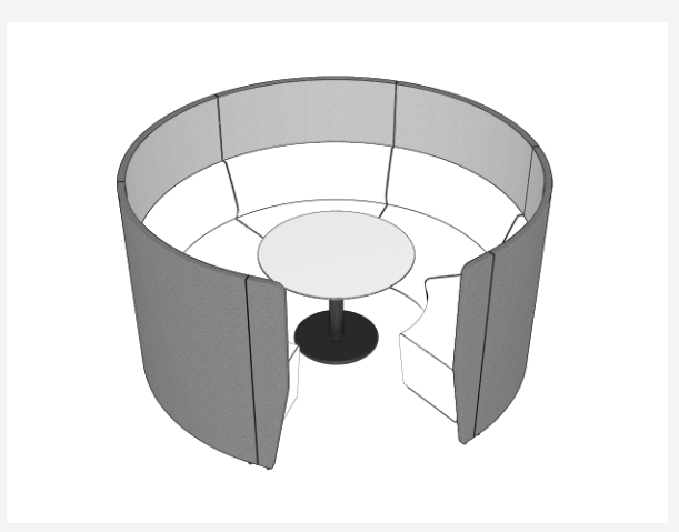 Motion Arc 5 Walls 1400 - Meeting & Collaboration Spaces - pimp-my-office-au