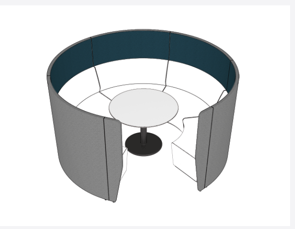 Motion Arc 5 Walls 1400 - Meeting & Collaboration Spaces - pimp-my-office-au
