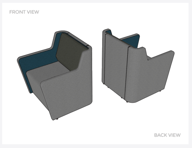 Motion Fin 1 - Seating & Ottomans - pimp-my-office-au