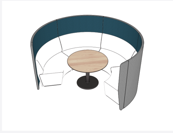 Motion Arc 4 Walls 1400 - Meeting & Collaboration Spaces - pimp-my-office-au