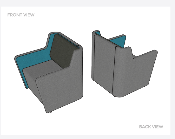 Motion Fin 1 - Seating & Ottomans - pimp-my-office-au