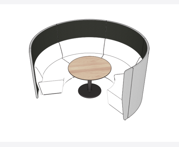 Motion Arc 4 Walls 1400 - Meeting & Collaboration Spaces - pimp-my-office-au