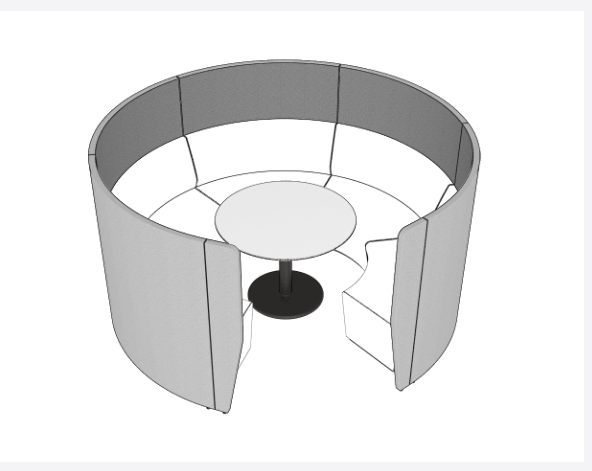 Motion Arc 5 Walls 1400 - Meeting & Collaboration Spaces - pimp-my-office-au