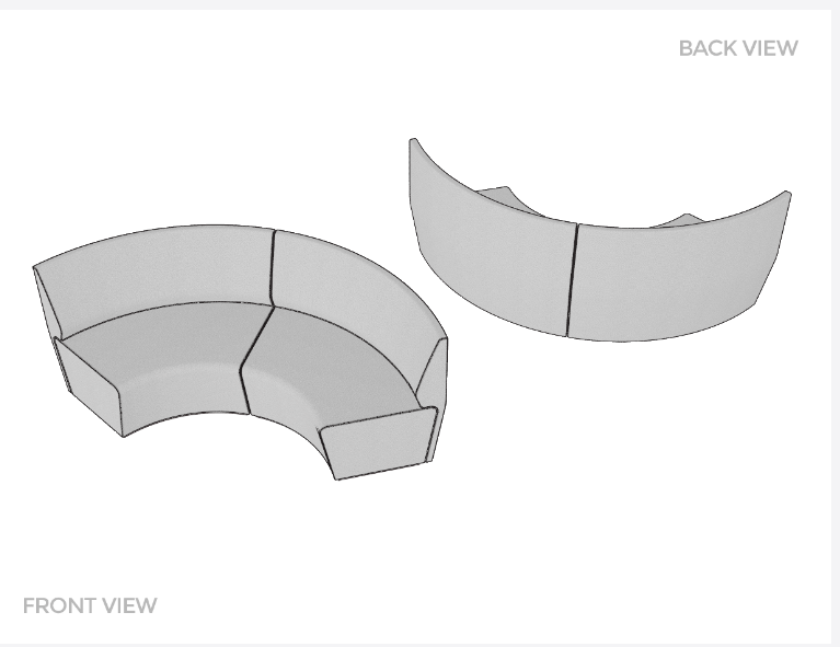 Motion Arc 2 booth seat - Meeting & Collaboration Spaces - pimp-my-office-au