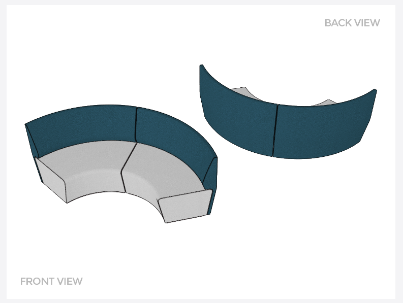 Motion Arc 2 booth seat - Meeting & Collaboration Spaces - pimp-my-office-au