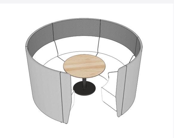 Motion Arc 5 Walls 1400 - Meeting & Collaboration Spaces - pimp-my-office-au