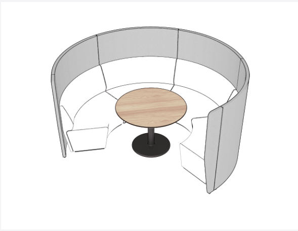 Motion Arc 4 Walls 1400 - Meeting & Collaboration Spaces - pimp-my-office-au