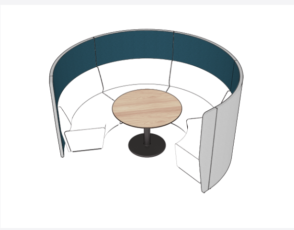Motion Arc 4 Walls 1400 - Meeting & Collaboration Spaces - pimp-my-office-au