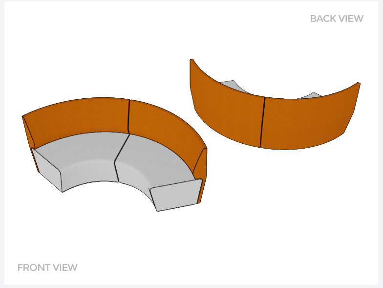 Motion Arc 2 booth seat - Meeting & Collaboration Spaces - pimp-my-office-au