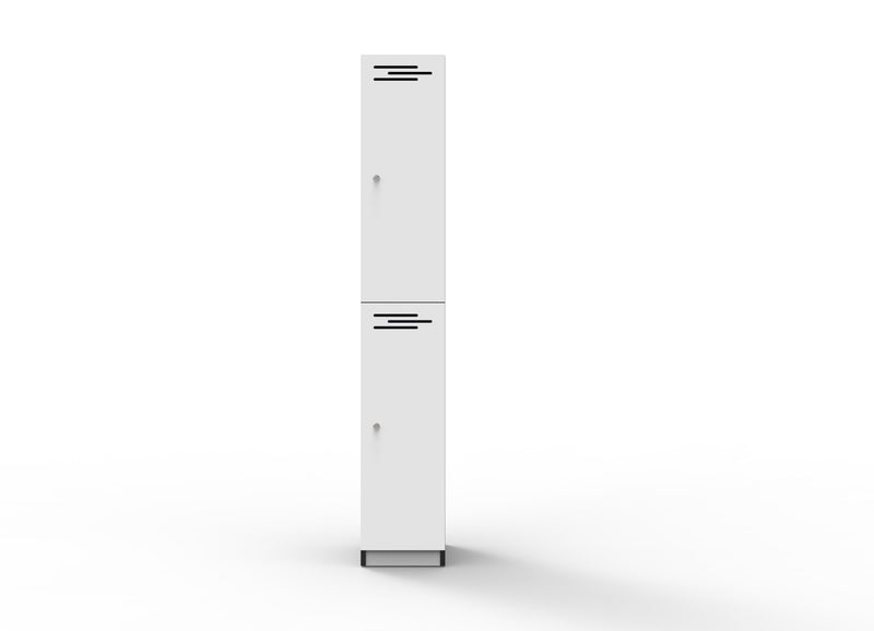 2 Door Melamine Locker