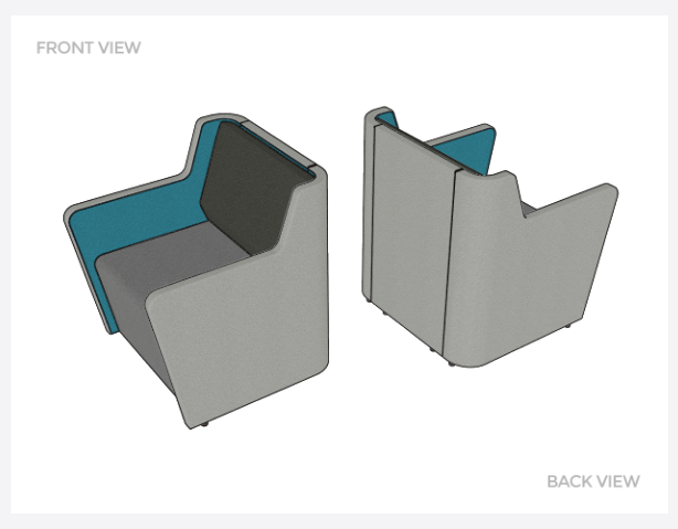 Motion Fin 1 - Seating & Ottomans - pimp-my-office-au