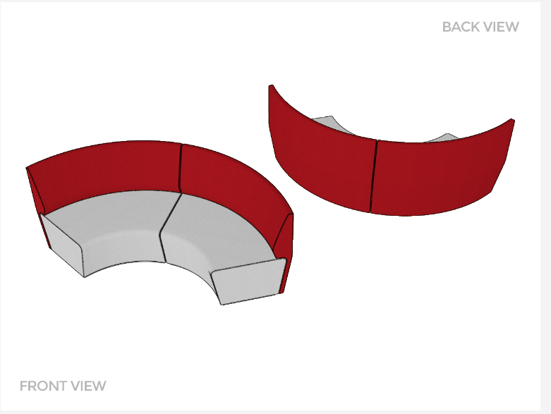Motion Arc 2 booth seat - Meeting & Collaboration Spaces - pimp-my-office-au