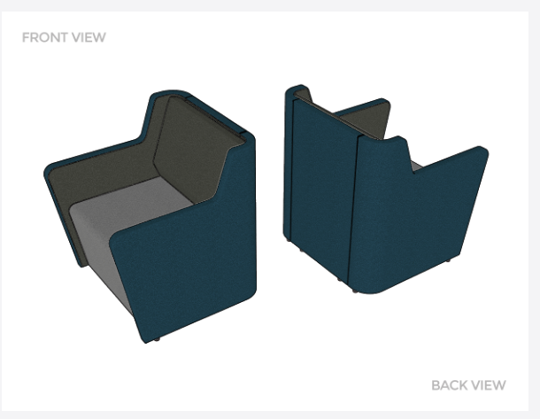 Motion Fin 1 - Seating & Ottomans - pimp-my-office-au