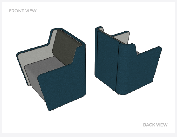 Motion Fin 1 - Seating & Ottomans - pimp-my-office-au
