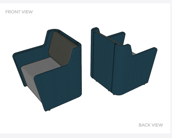 Motion Fin 1 - Seating & Ottomans - pimp-my-office-au