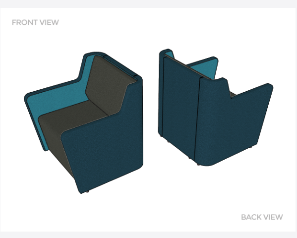 Motion Fin 1 - Seating & Ottomans - pimp-my-office-au