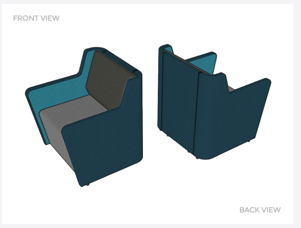 Motion Fin 1 - Seating & Ottomans - pimp-my-office-au