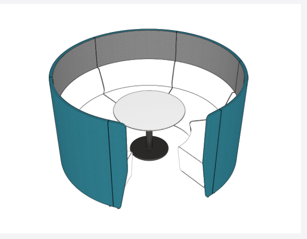 Motion Arc 5 Walls 1400 - Meeting & Collaboration Spaces - pimp-my-office-au