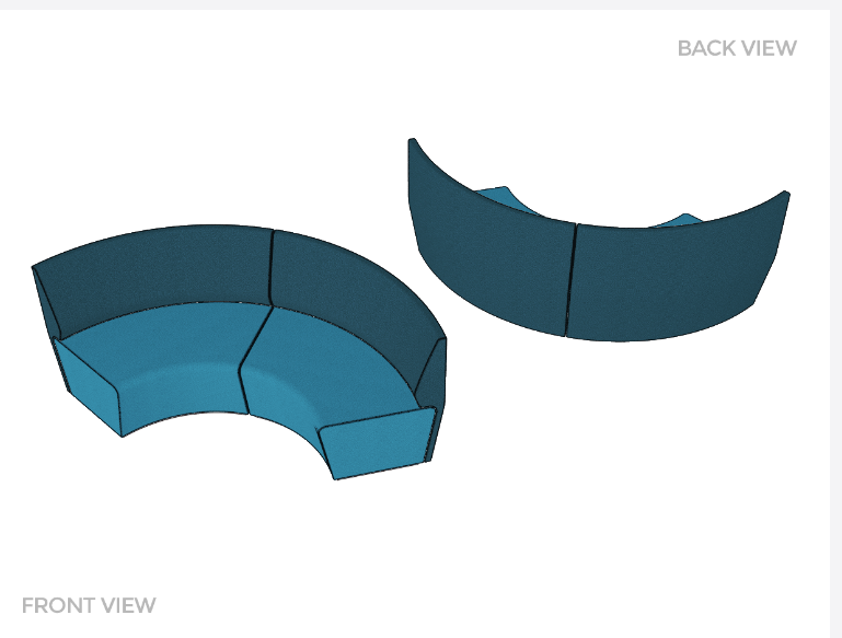 Motion Arc 2 booth seat - Meeting & Collaboration Spaces - pimp-my-office-au
