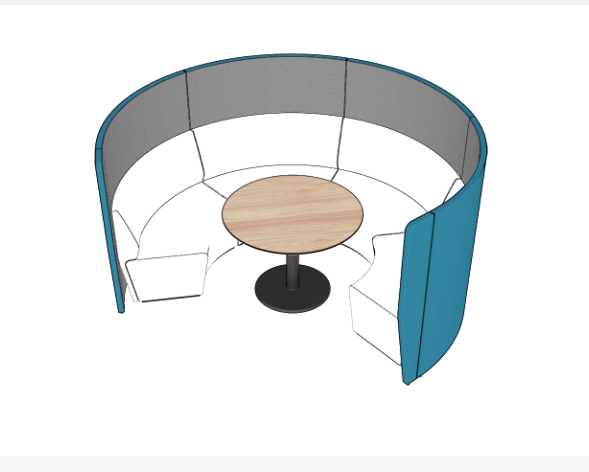 Motion Arc 4 Walls 1400 - Meeting & Collaboration Spaces - pimp-my-office-au