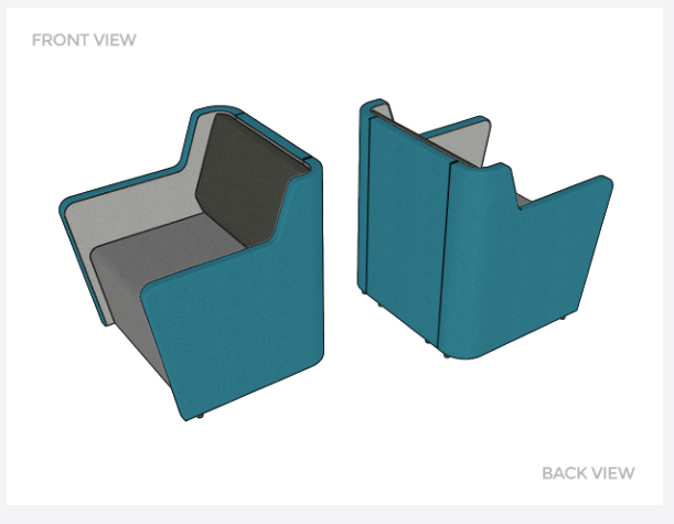 Motion Fin 1 - Seating & Ottomans - pimp-my-office-au