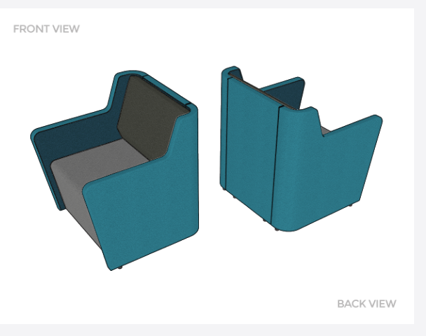 Motion Fin 1 - Seating & Ottomans - pimp-my-office-au