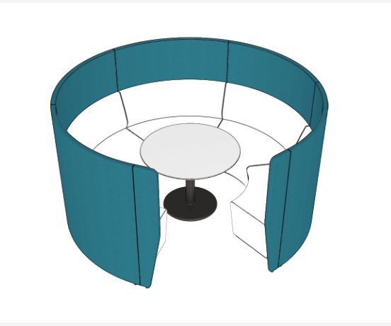 Motion Arc 5 Walls 1400 - Meeting & Collaboration Spaces - pimp-my-office-au