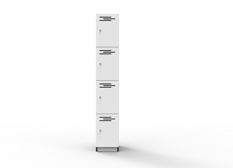 4 Door Melamine Locker | Staff Lockers | Pimp My Office