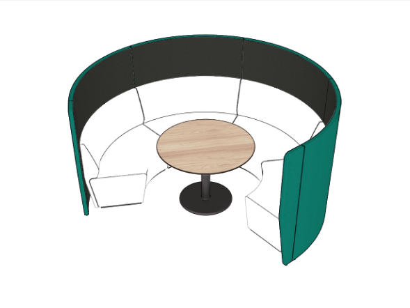Motion Arc 4 Walls 1400 - Meeting & Collaboration Spaces - pimp-my-office-au