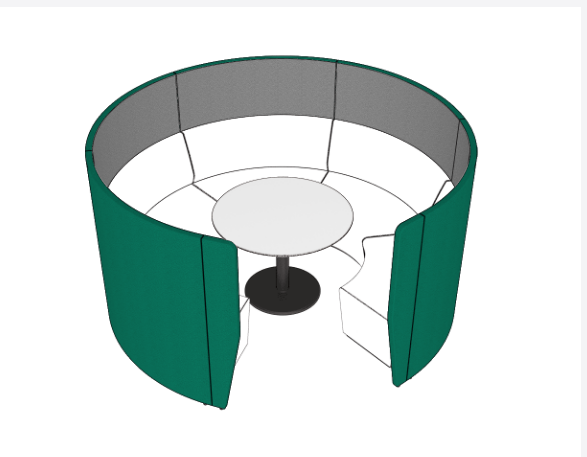 Motion Arc 5 Walls 1400 - Meeting & Collaboration Spaces - pimp-my-office-au