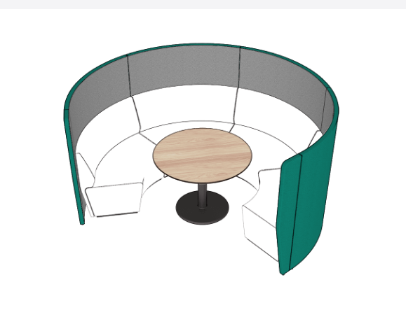 Motion Arc 4 Walls 1400 - Meeting & Collaboration Spaces - pimp-my-office-au