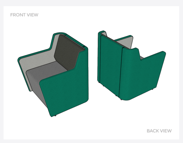 Motion Fin 1 - Seating & Ottomans - pimp-my-office-au