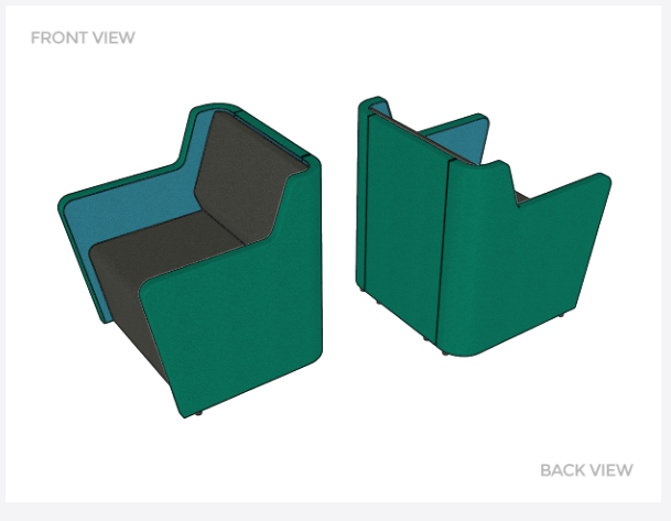 Motion Fin 1 - Seating & Ottomans - pimp-my-office-au