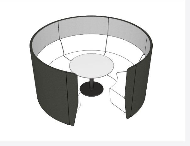 Motion Arc 5 Walls 1400 - Meeting & Collaboration Spaces - pimp-my-office-au