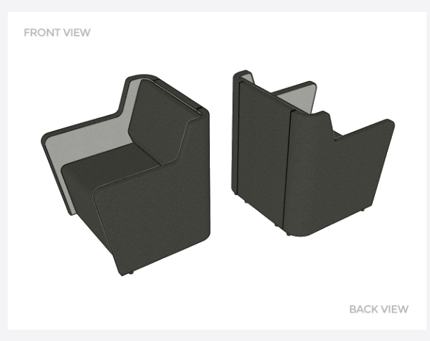 Motion Fin 1 - Seating & Ottomans - pimp-my-office-au