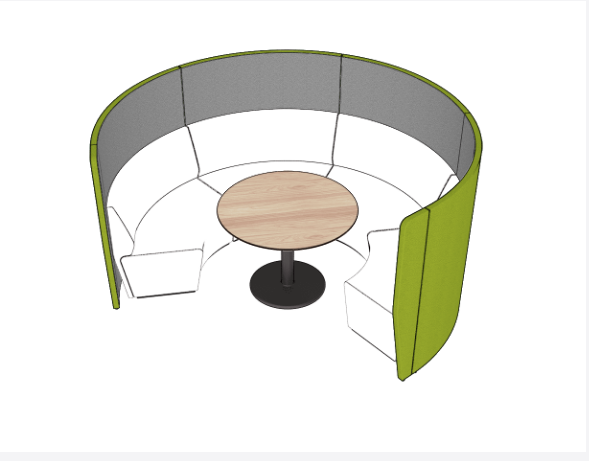 Motion Arc 4 Walls 1400 - Meeting & Collaboration Spaces - pimp-my-office-au