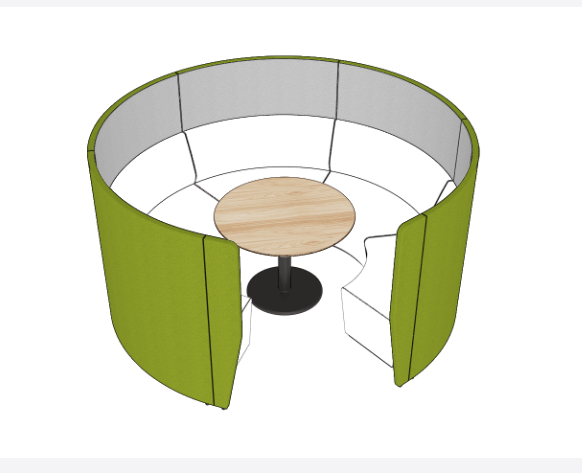 Motion Arc 5 Walls 1400 - Meeting & Collaboration Spaces - pimp-my-office-au