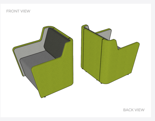 Motion Fin 1 - Seating & Ottomans - pimp-my-office-au