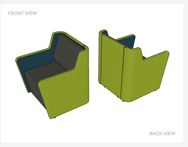 Motion Fin 1 - Seating & Ottomans - pimp-my-office-au