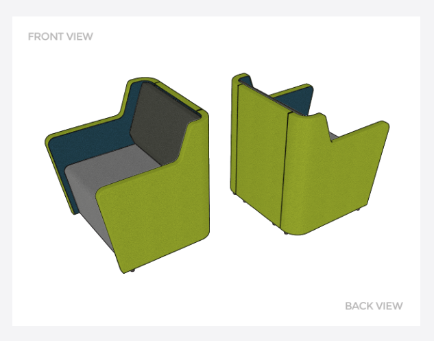 Motion Fin 1 - Seating & Ottomans - pimp-my-office-au