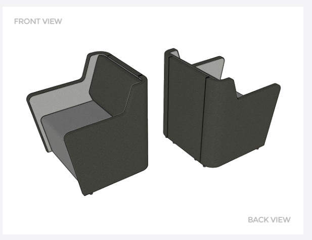 Motion Fin 1 - Seating & Ottomans - pimp-my-office-au