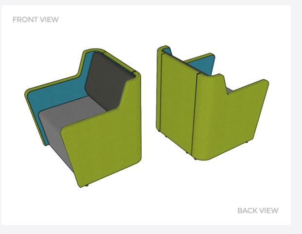 Motion Fin 1 - Seating & Ottomans - pimp-my-office-au